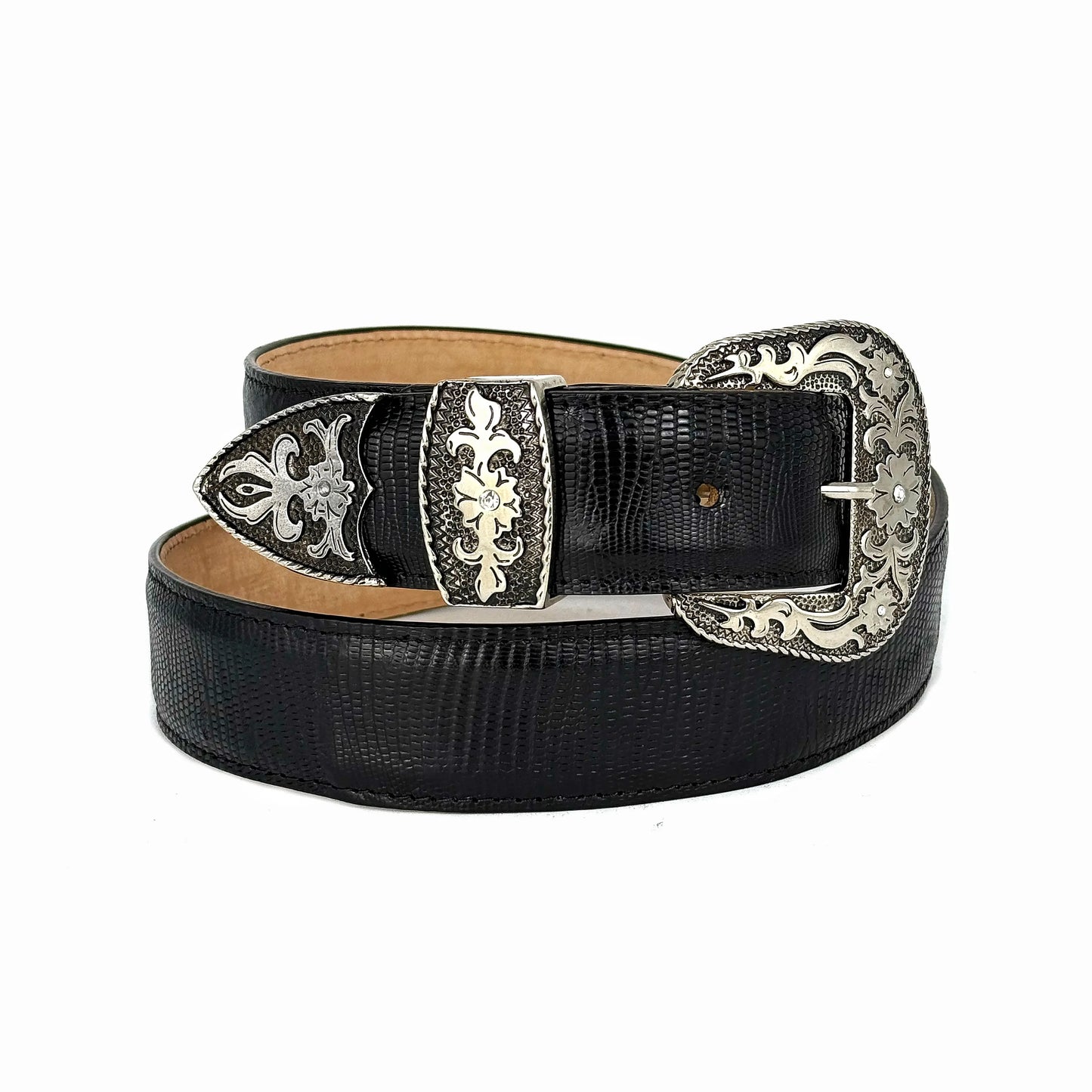 Cinto Lizard Negro