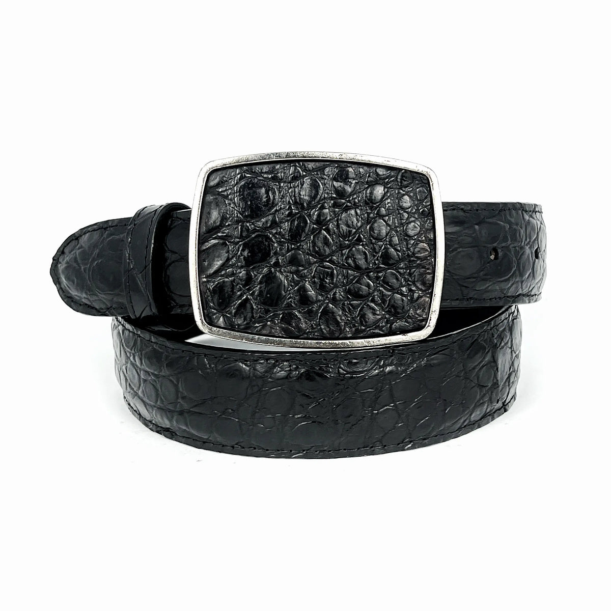 Cinto Cocodrilo Negro