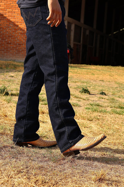 Cowboy Texana Pitón Beige