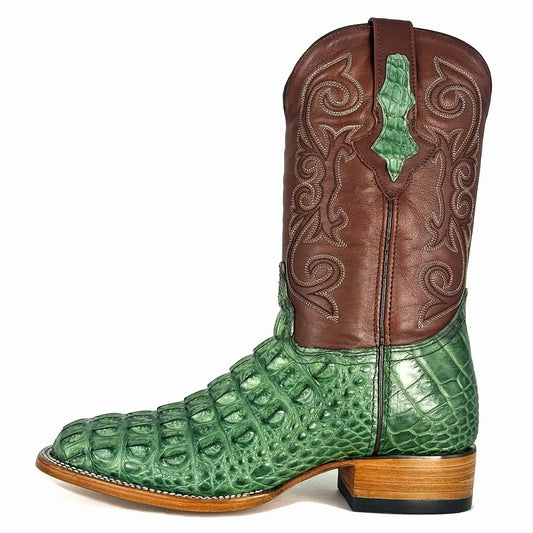 Cowboy Bulldog Lomo Cocodrilo Alligator Verde