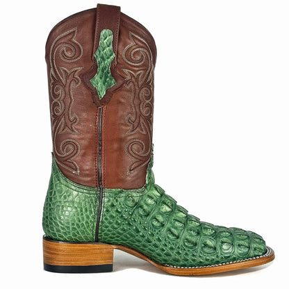 Cowboy Bulldog Lomo Cocodrilo Alligator Verde