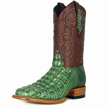 Cowboy Bulldog Lomo Cocodrilo Alligator Verde