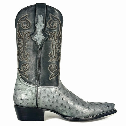 Cowboy Texana Avestruz Gris