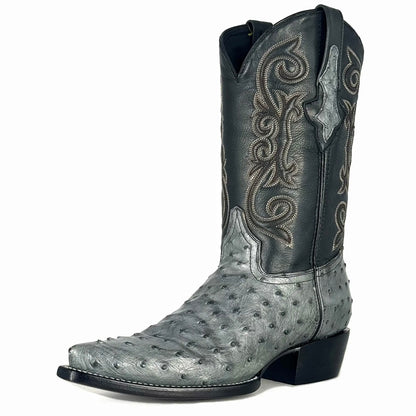 Cowboy Texana Avestruz Gris
