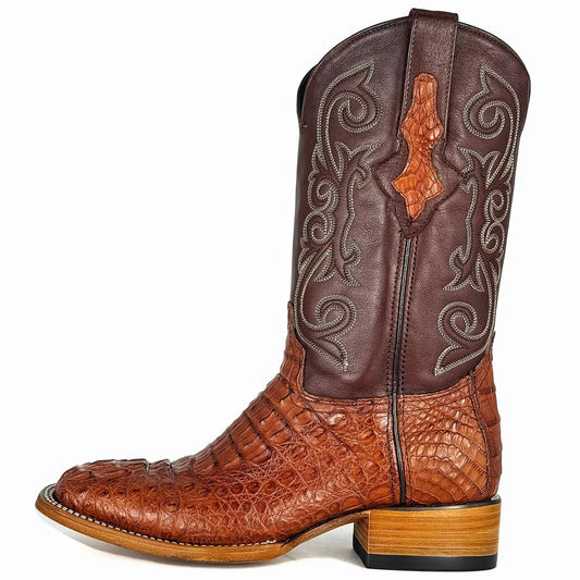 Cowboy Bulldog Nuca Cocodrilo Fuscus Cognac
