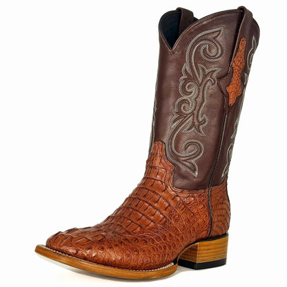 Cowboy Bulldog Nuca Cocodrilo Fuscus Cognac