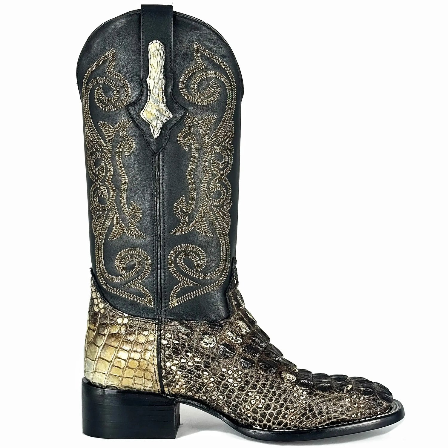 Cowboy Bulldog Lomo Cocodrilo Alligator Natural