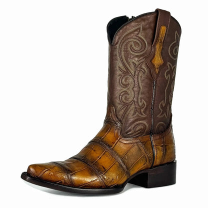 Cowboy Texana Cocodrilo Alligator Miel