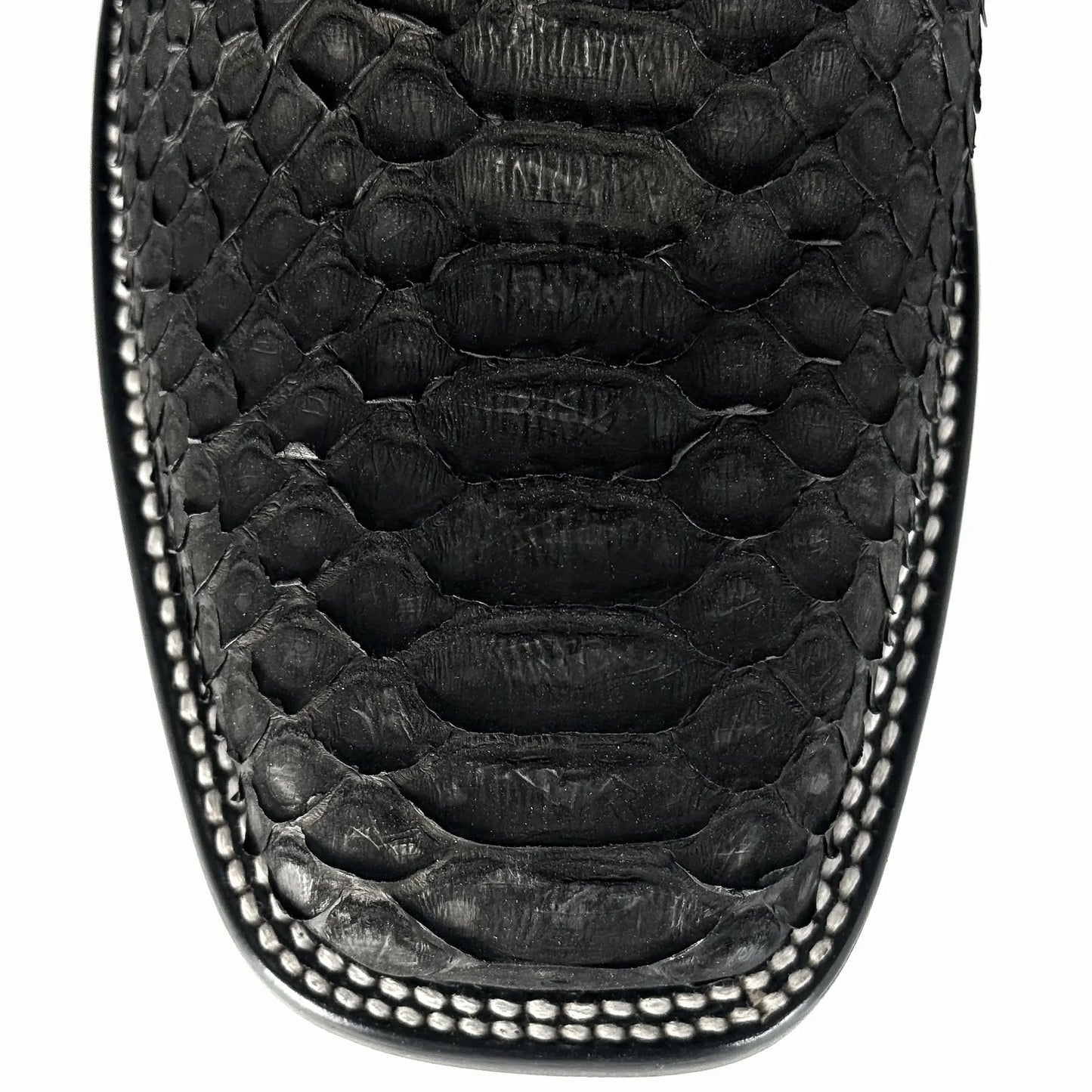 Cowboy Bulldog Pitón Nobuck Negro