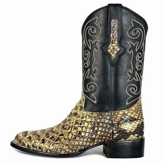 Cowboy Oval Pitón Natural