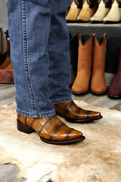 Cowboy Texana Cocodrilo Alligator Miel