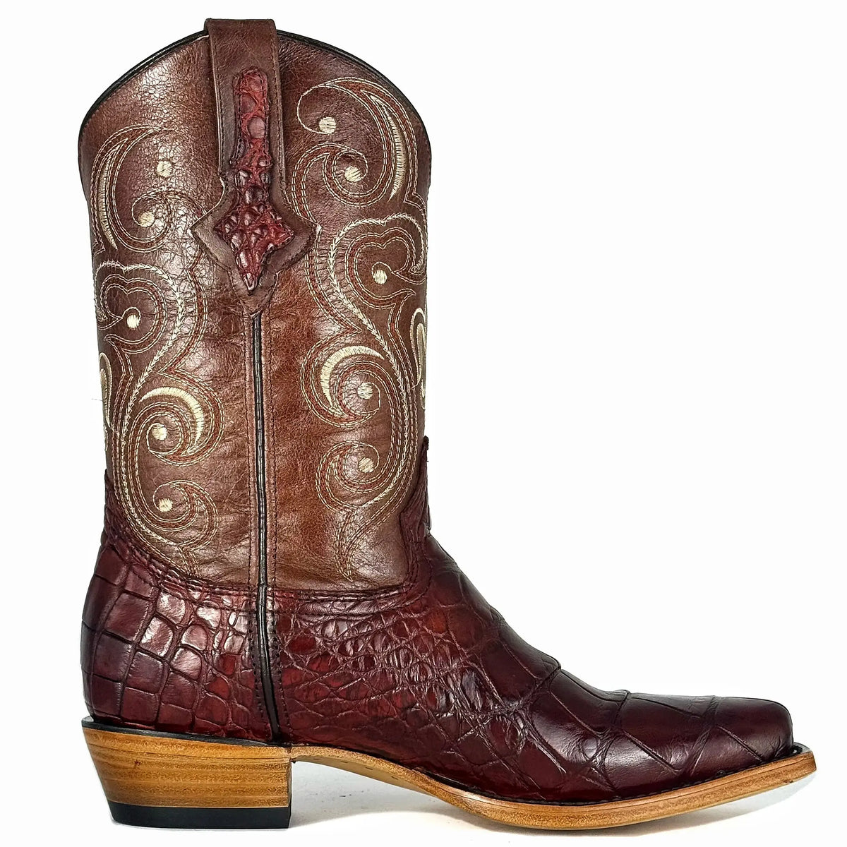 Cowboy Nevada Cocodrilo Alligator Vino