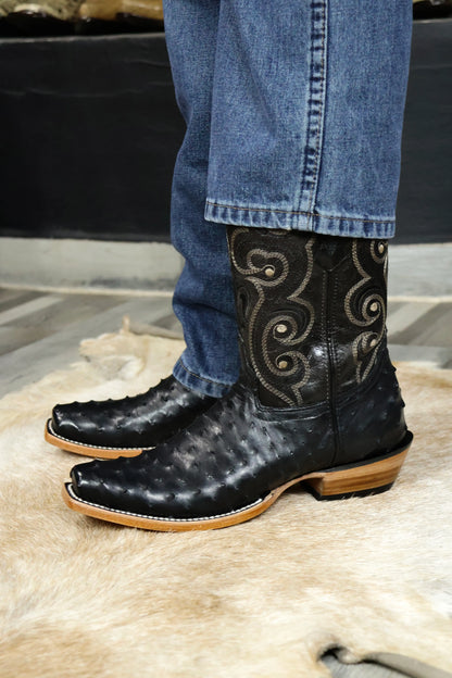Cowboy Nevada Avestruz Negro