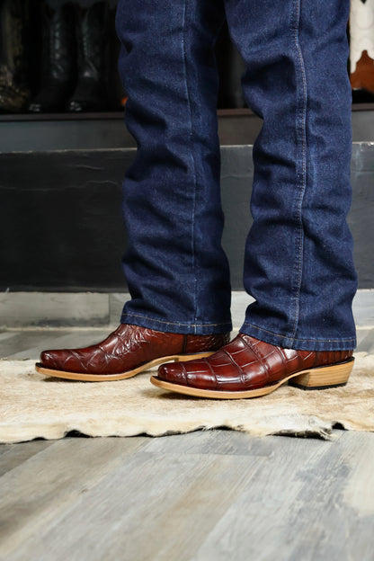 Cowboy Nevada Cocodrilo Alligator Vino