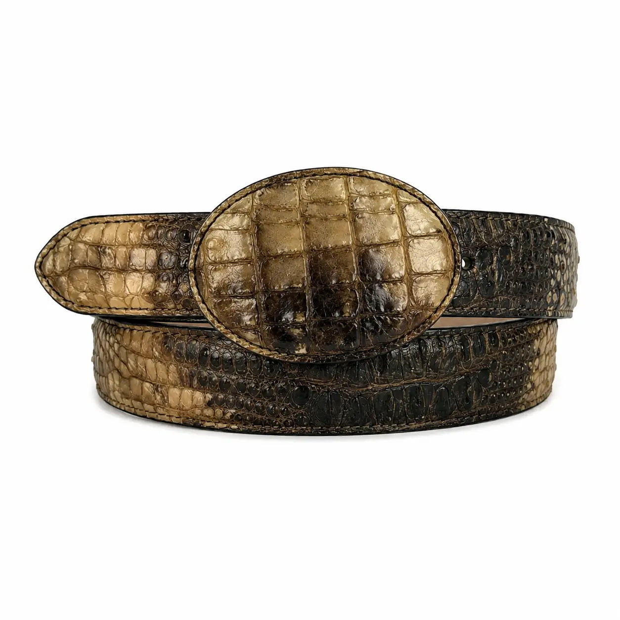 Cinto Cocodrilo Alligator Natural